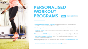 Personalised workout programs