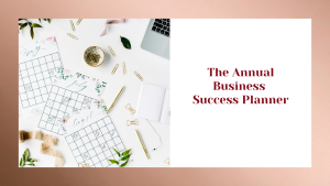 The annual business success planner